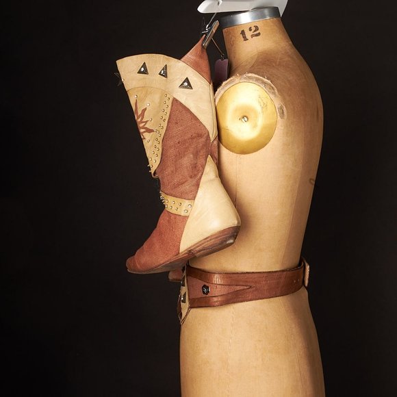 Vintage 1980s El Vaquero Boot and Matching Belt - Picture 7 of 16